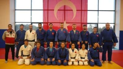 İşitme Engelliler Büyükler Judo Milli Takımı'nın Kastamonu kampı başladı