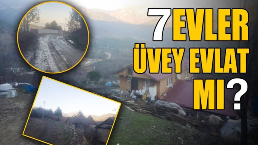 Başköy 7 Evler mevkiindeki 250 metrelik bozuk yol tepki çekiyor
