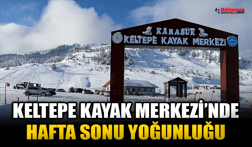 Keltepe Kayak Merkezi'nde hafta sonu yoğunluğu