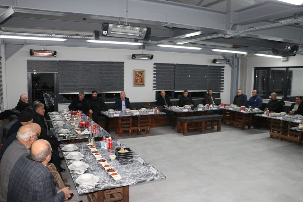 STK temsilcileri ve iş insanları Havza OSB'de bir araya geldi