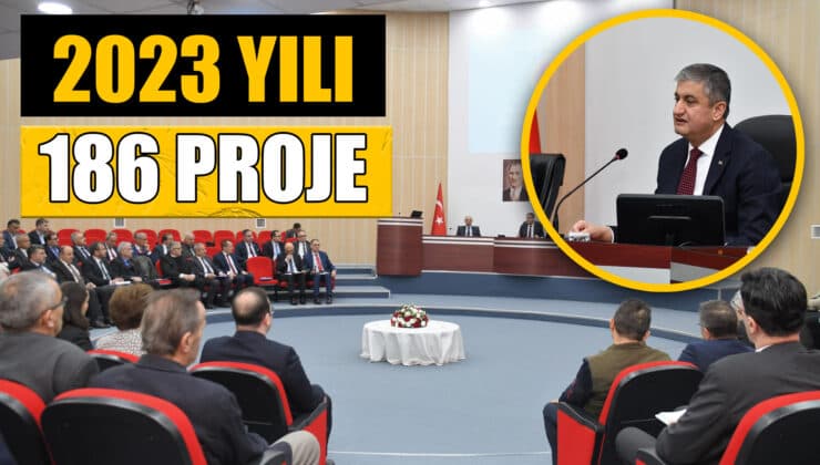 Karabük'te 2023 Yılında 186 Proje ve İş Yürütüldü