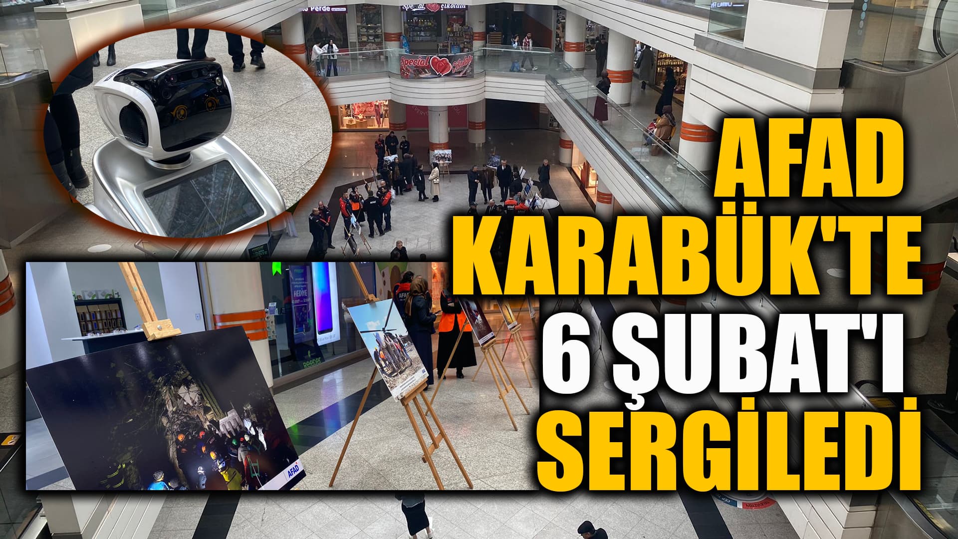 Karabük'te 6 Şubat için anlamlı sergi