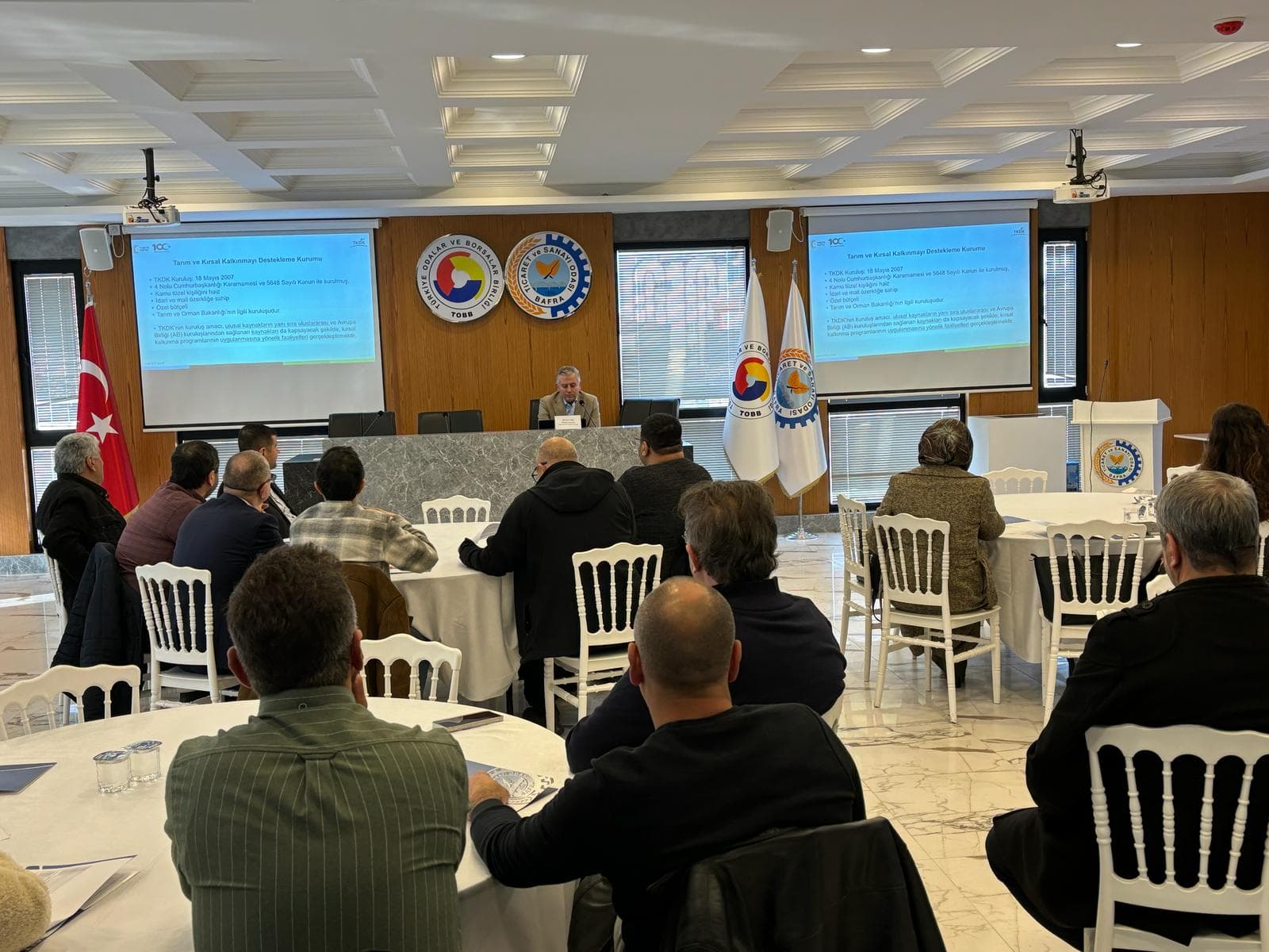 Bafra TSO'da IPARD III tanıtım ve bilgilendirme semineri düzenlendi