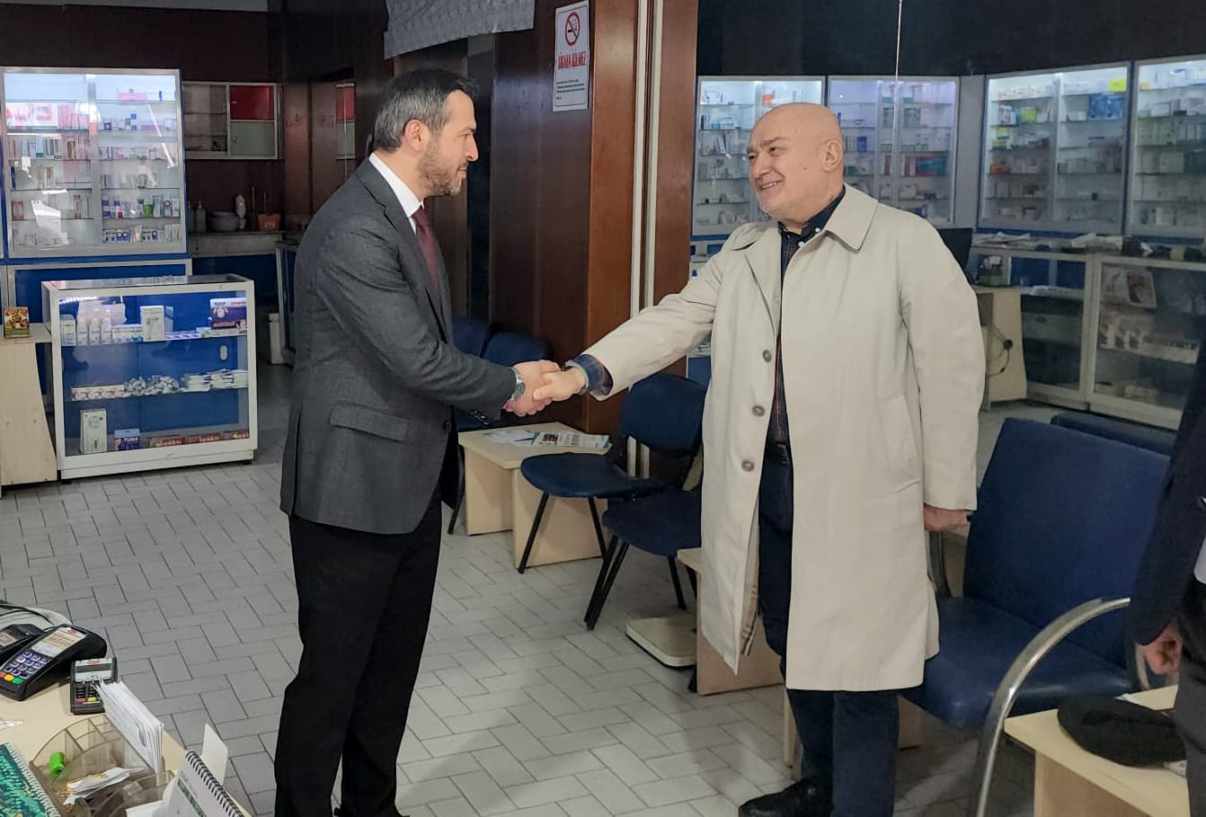 AK Parti Karabük Belediye Başkan adayı Çetinkaya'dan esnaf ziyareti
