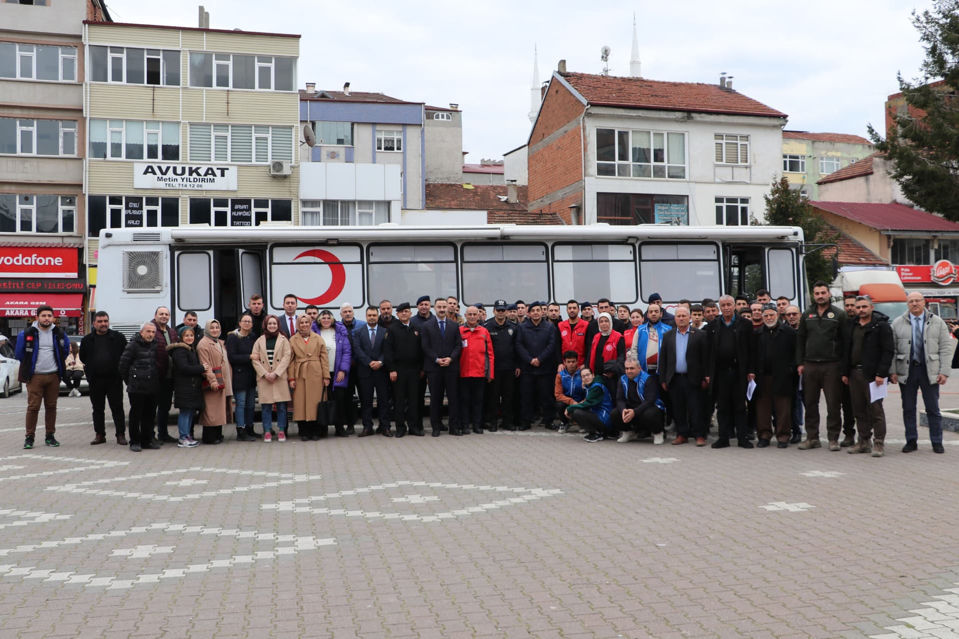 Havza'da kan bağışı kampanyası düzenlendi
