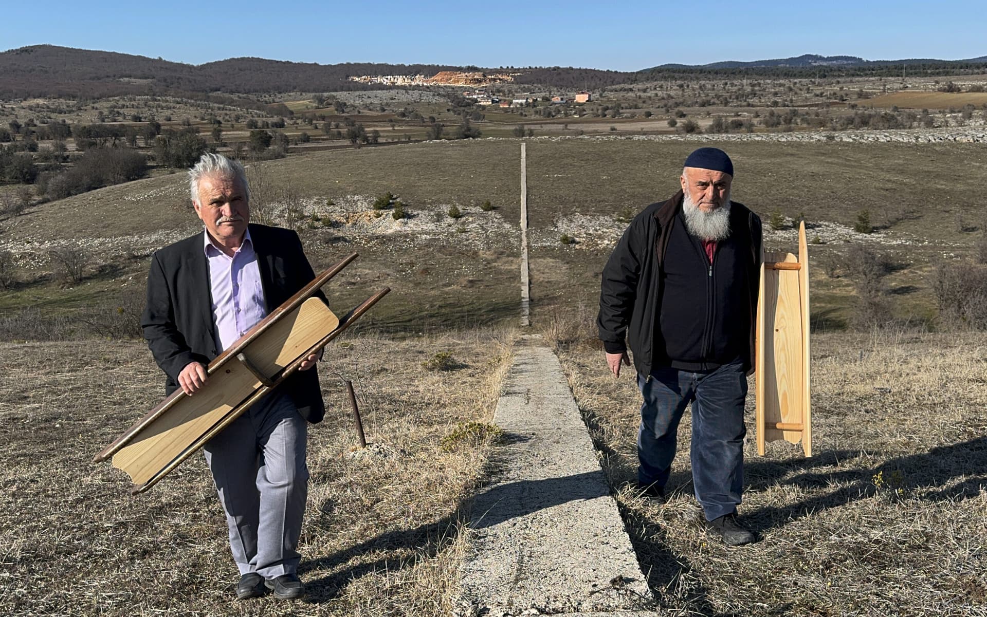 Kastamonu'da 600 yıllık geleneksel kızak yarışları kar yağmadığı için yapılamadı