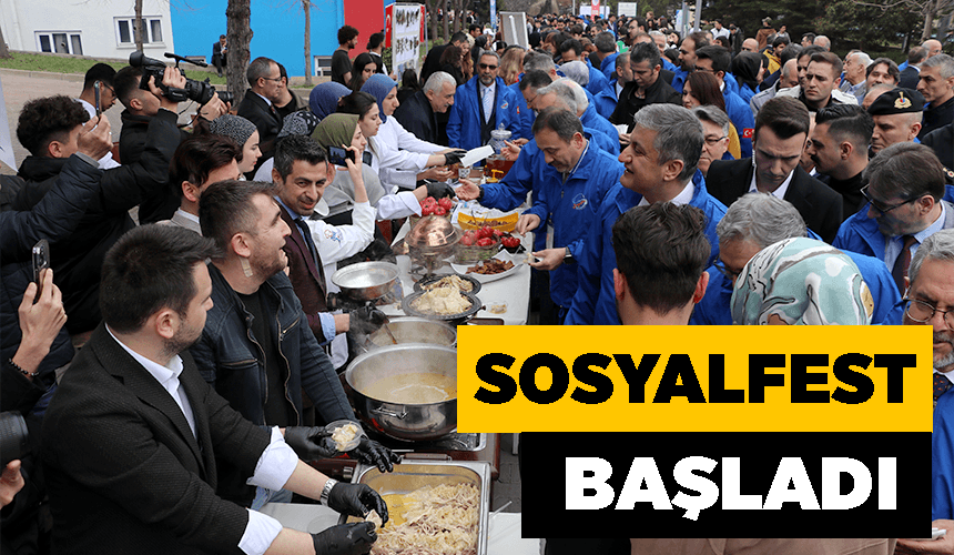 Türkiye'nin ilk Sosyal Bilimler Festivali "Sosyalfest" başladı