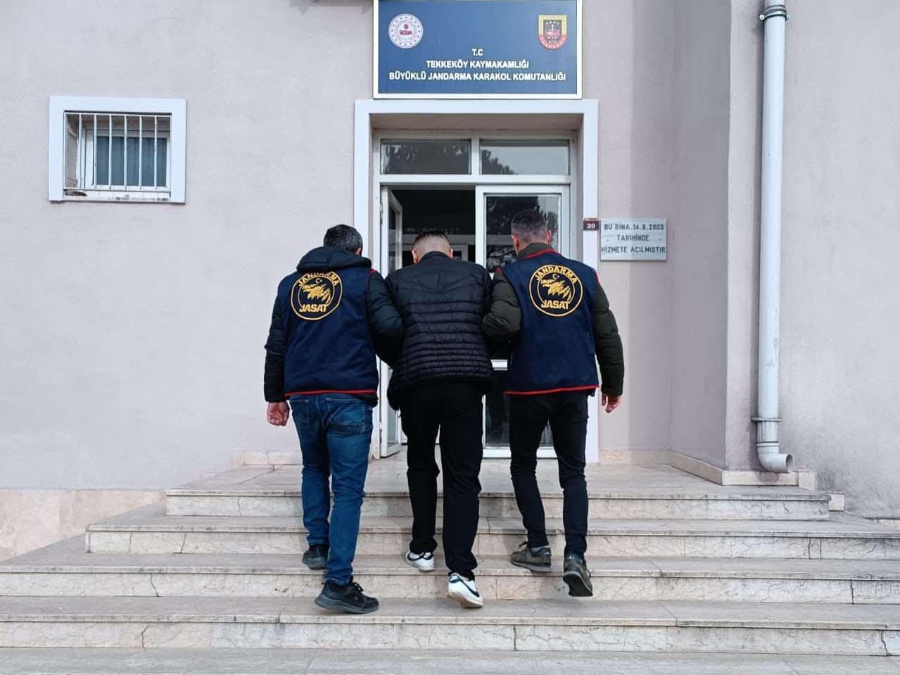 Samsun'da 16 yıl 5 ay kesinleşmiş hapis cezası bulunan kişi yakalandı