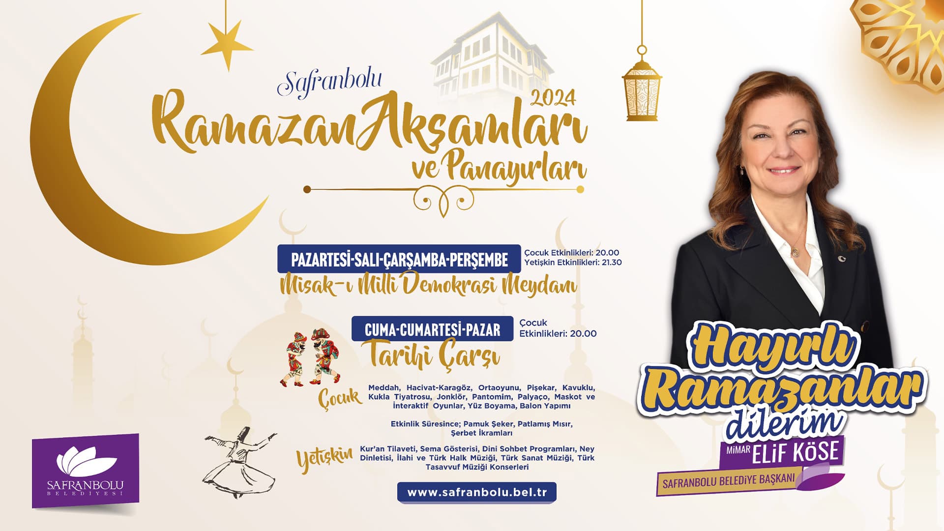 SAFRANBOLU BELEDİYESİ RAMAZAN PANAYIRI 8 MART’TA BAŞLIYOR