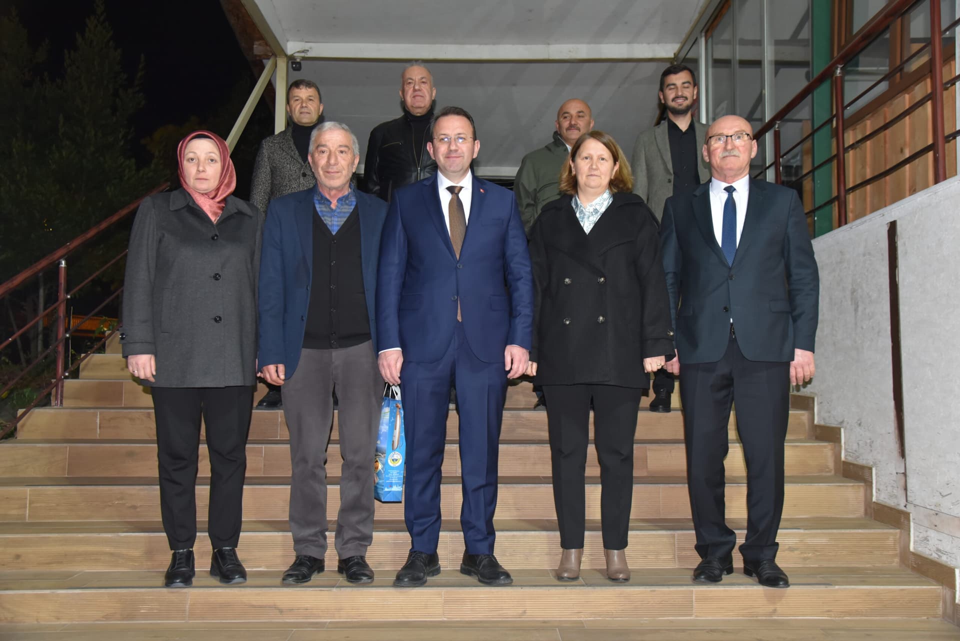 Görele Belediye Başkanı Süleymanoğlu, meclis üyeleriyle bir araya geldi