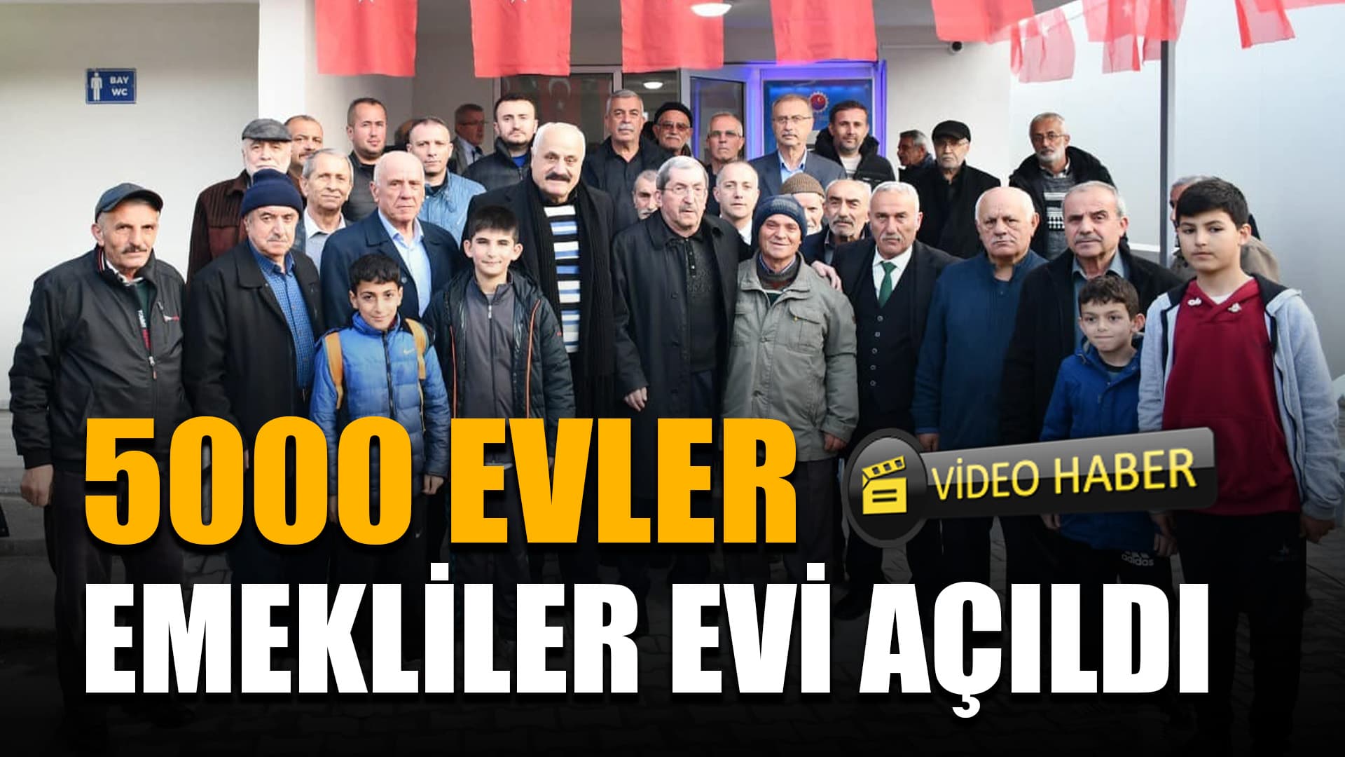 5000 Evler Emekliler Evi Açıldı