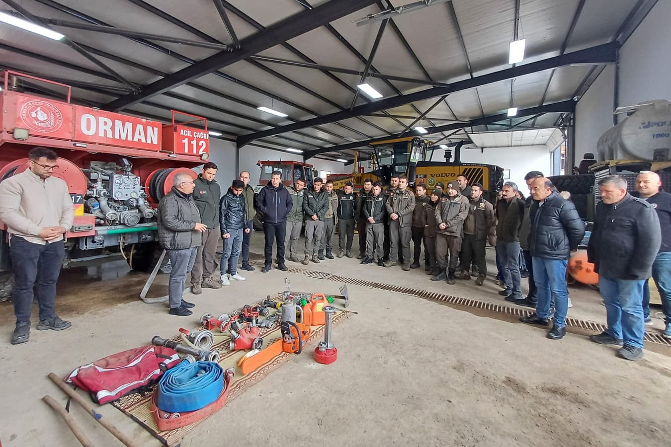 Gerede'de orman yangınlarıyla mücadele tatbikatı yapıldı