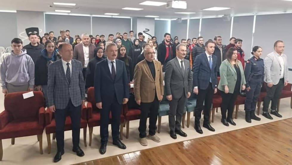 Şalpazarı'nda İstiklal Marşı'nın kabulünün 103. yılı kutlandı