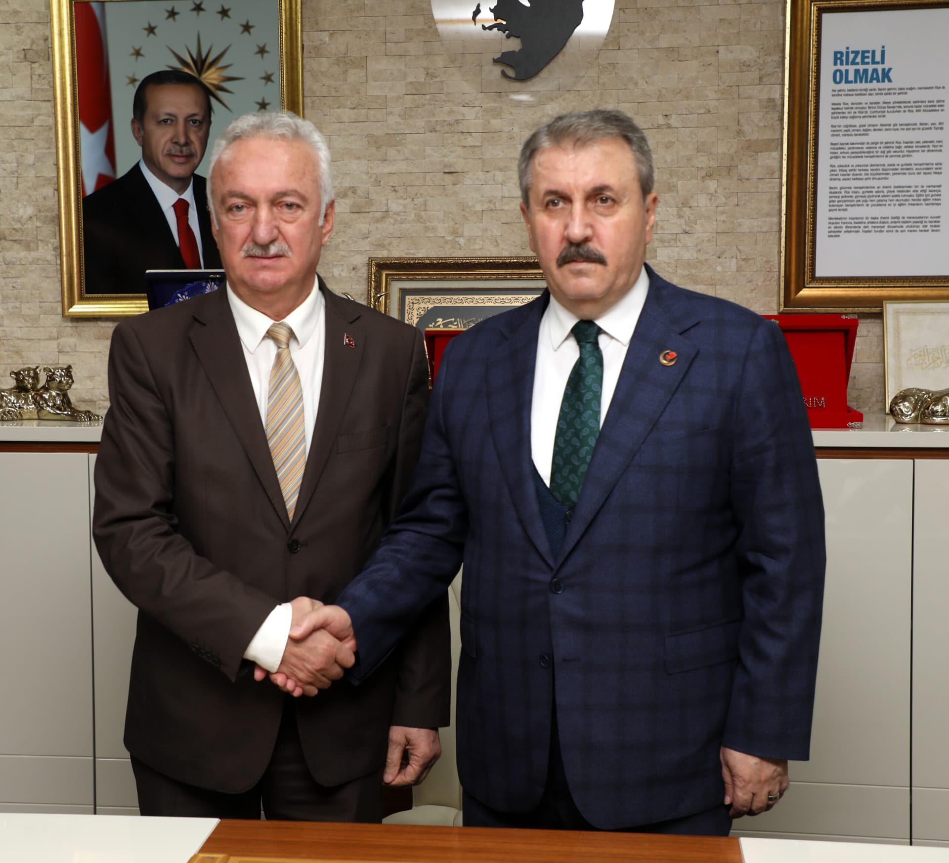 BBP Genel Başkanı Destici, Rize'de konuştu: