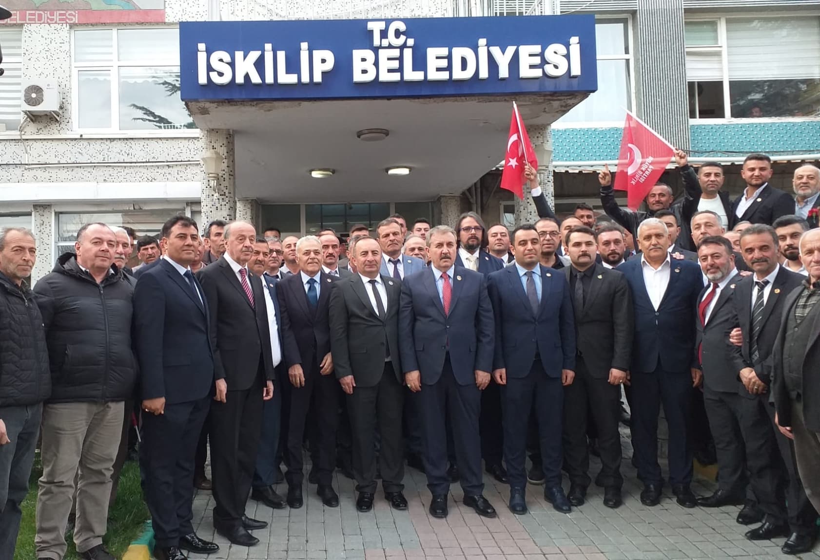BBP Genel Başkanı Destici, Çorum'da iftar programına katıldı
