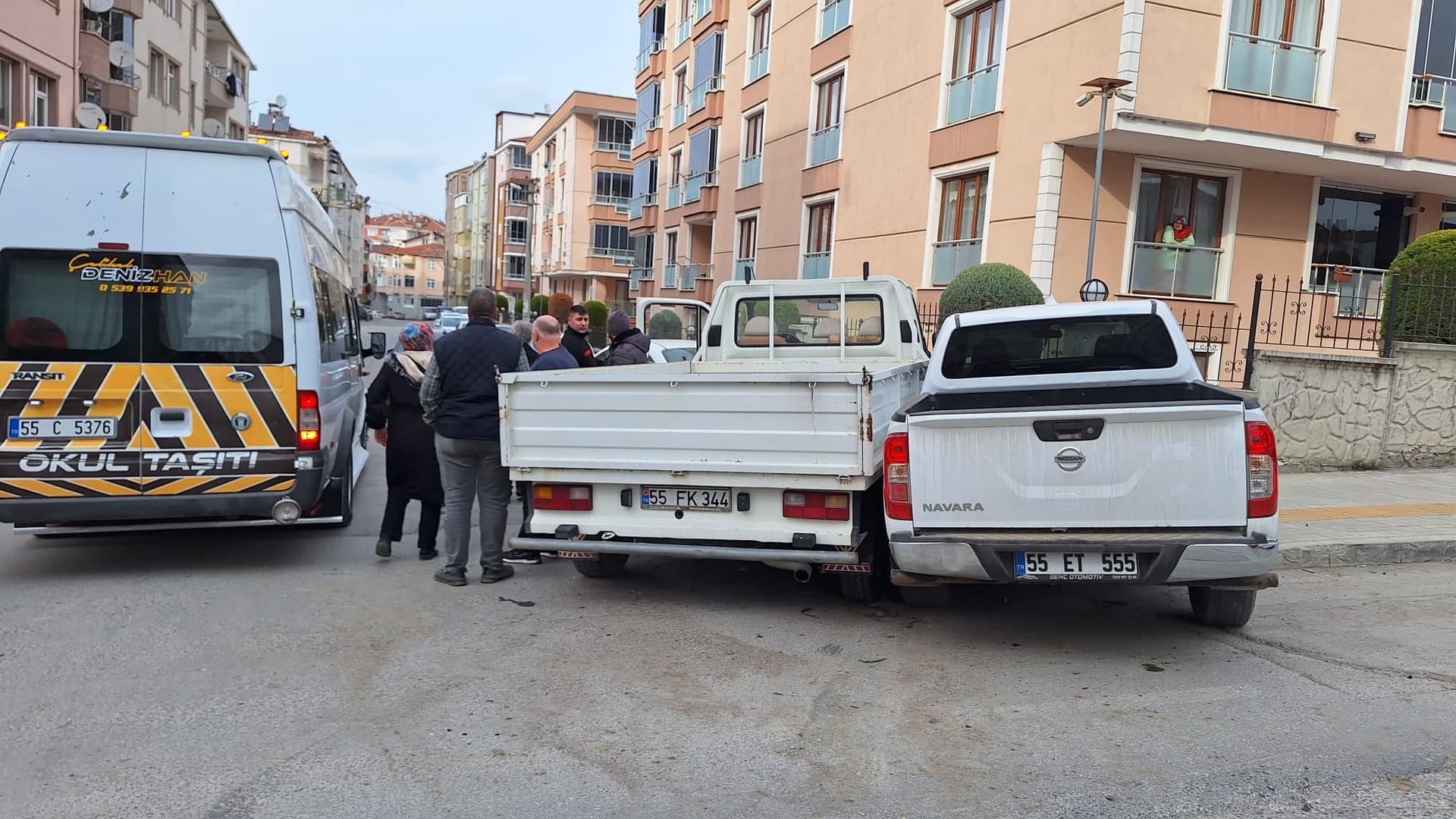 Samsun’da iki aracın çarpıştığı kazada kadın sürücü yaralandı