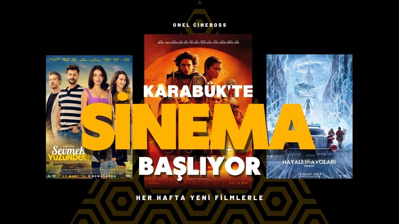 Karabük'te dolu dolu "Sinema" zamanı