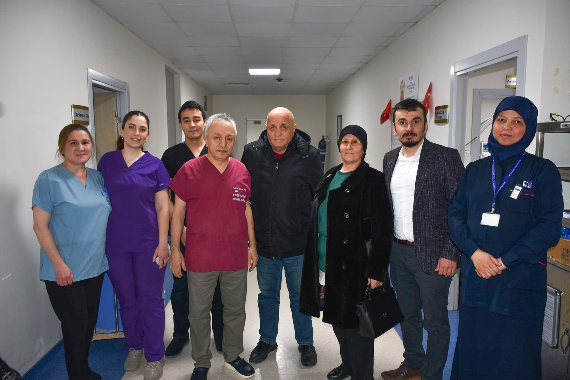 Paratiroid bezinde iyi huylu tümör tespit edilen hasta Trabzon'da tedavi edildi
