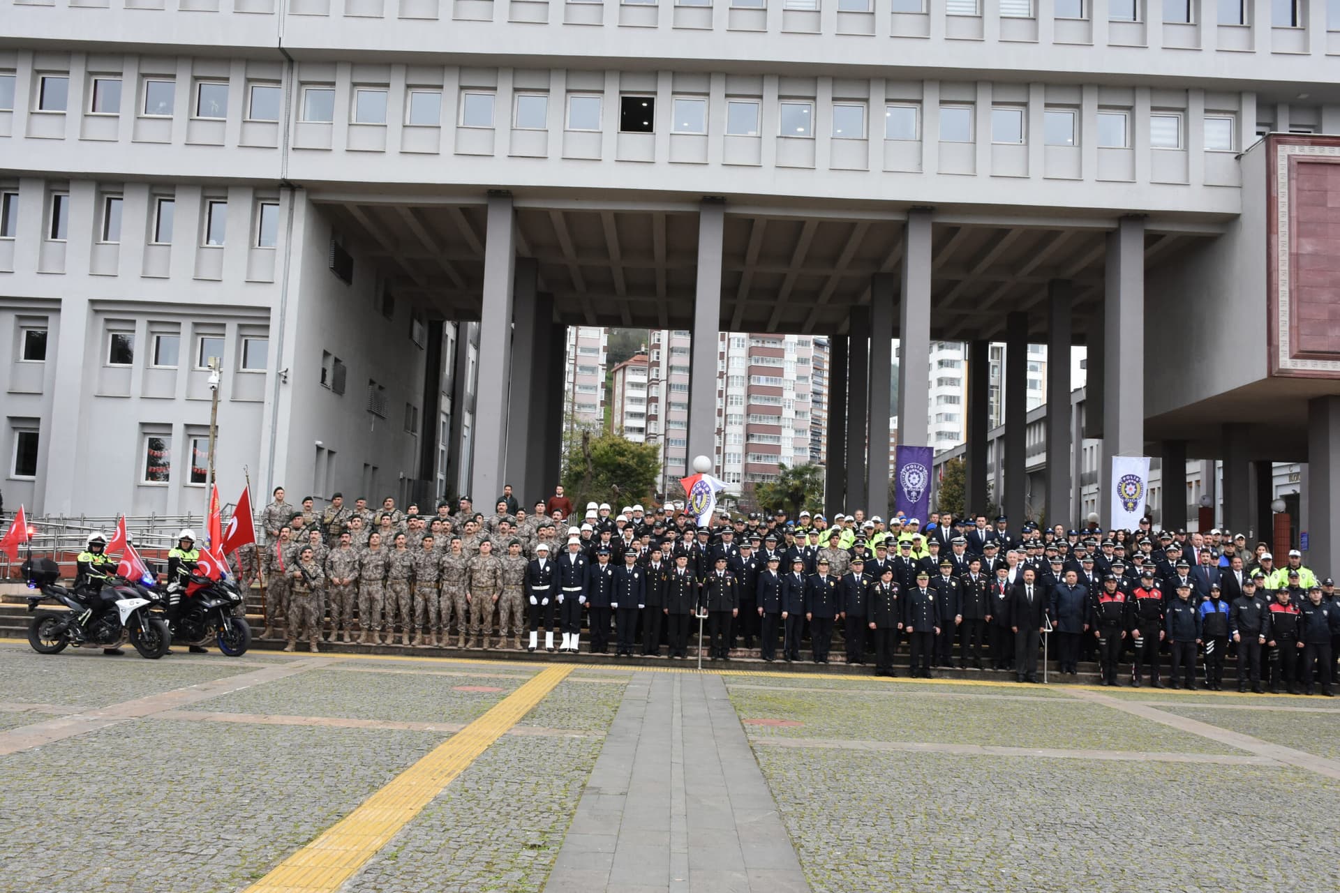 Giresun'da Türk Polis Teşkilatının 179. kuruluş yıl dönümü kutlandı