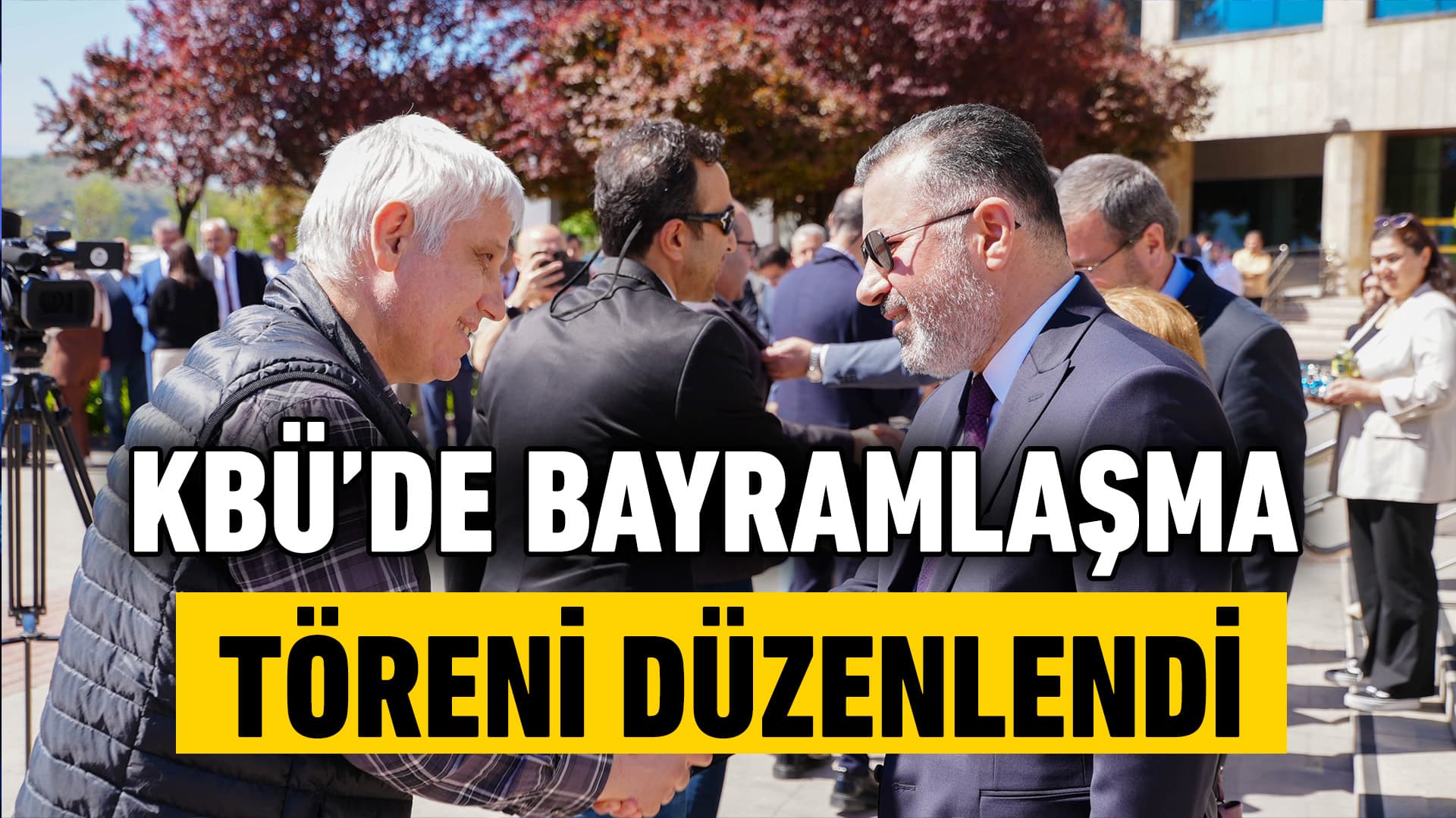 Karabük Üniversitesinde Bayramlaşma Töreni Düzenlendi