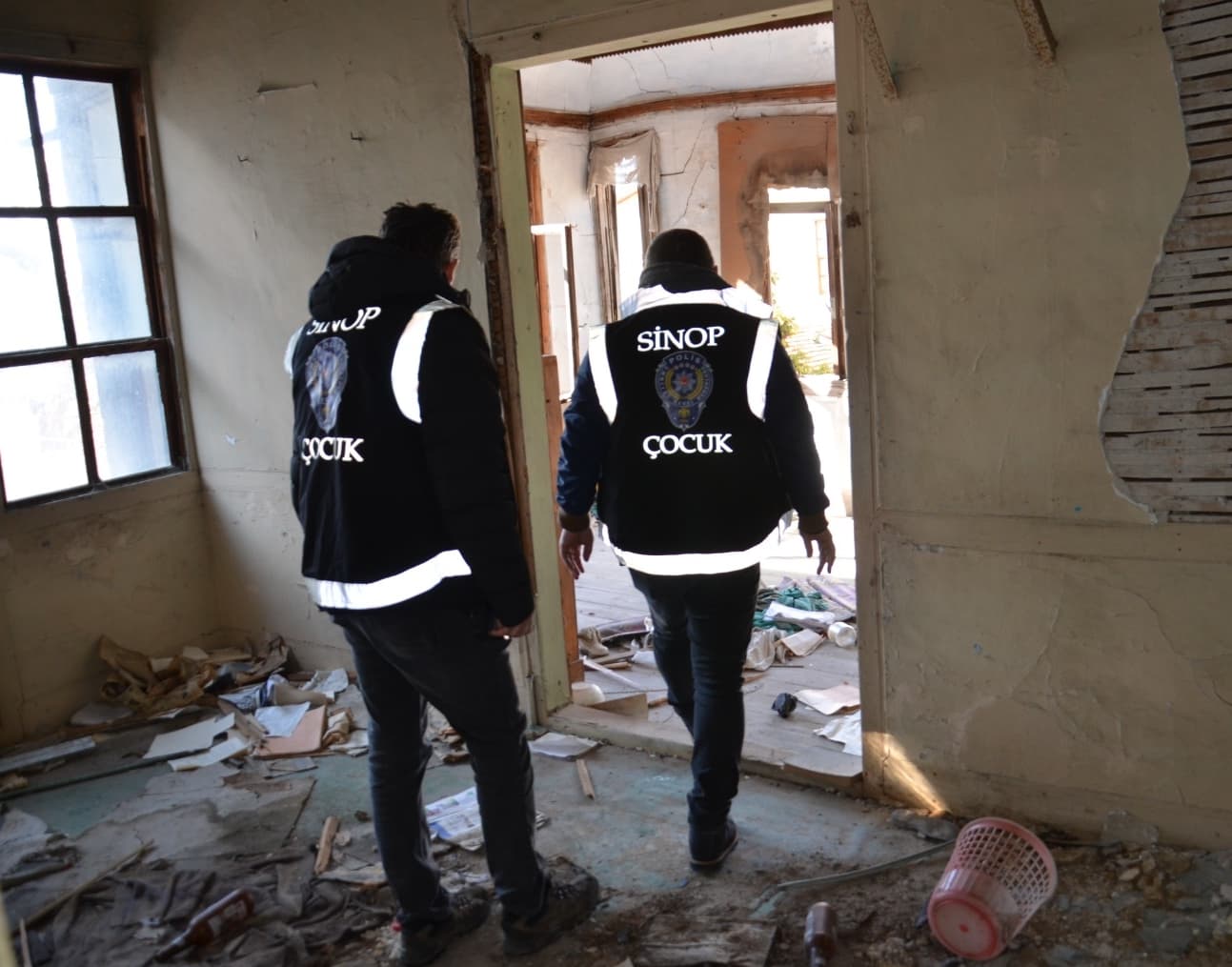 Sinop’ta okul çevrelerinde denetim yapıldı
