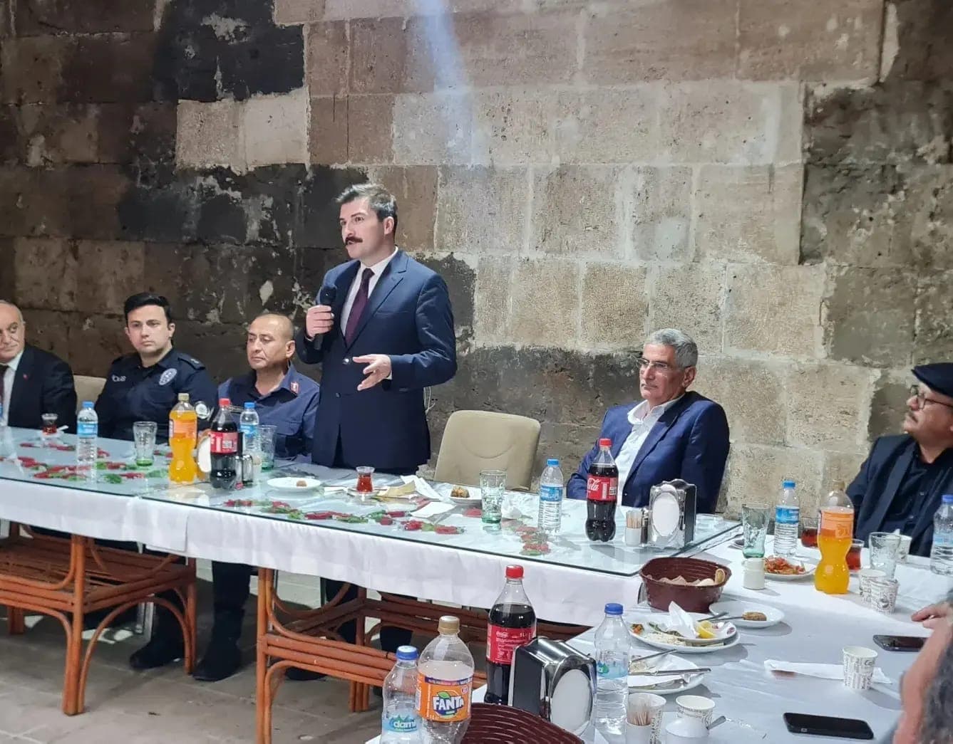 Pazar Kaymakamı Demir onuruna veda yemeği verildi