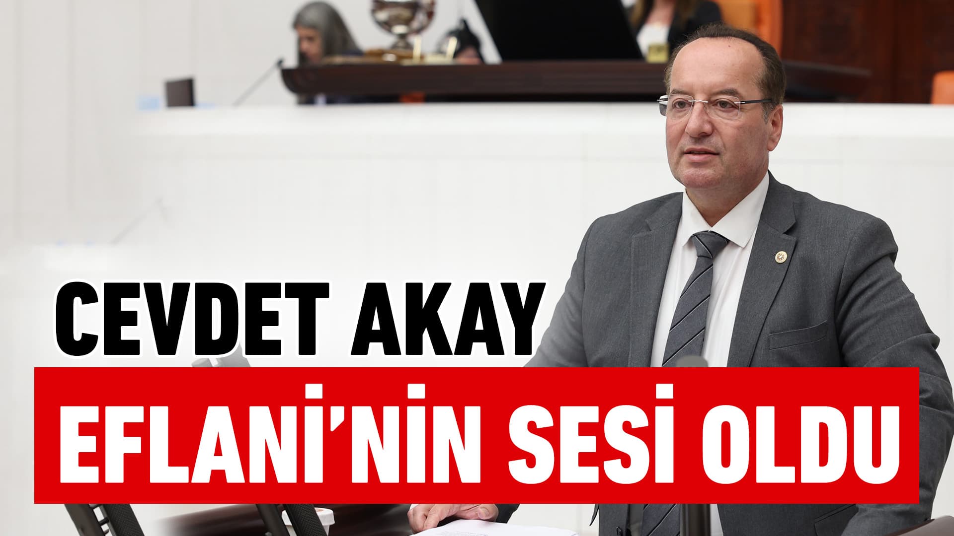 Milletvekilimiz Cevdet Akay Eflani'nin Sesi Oldu