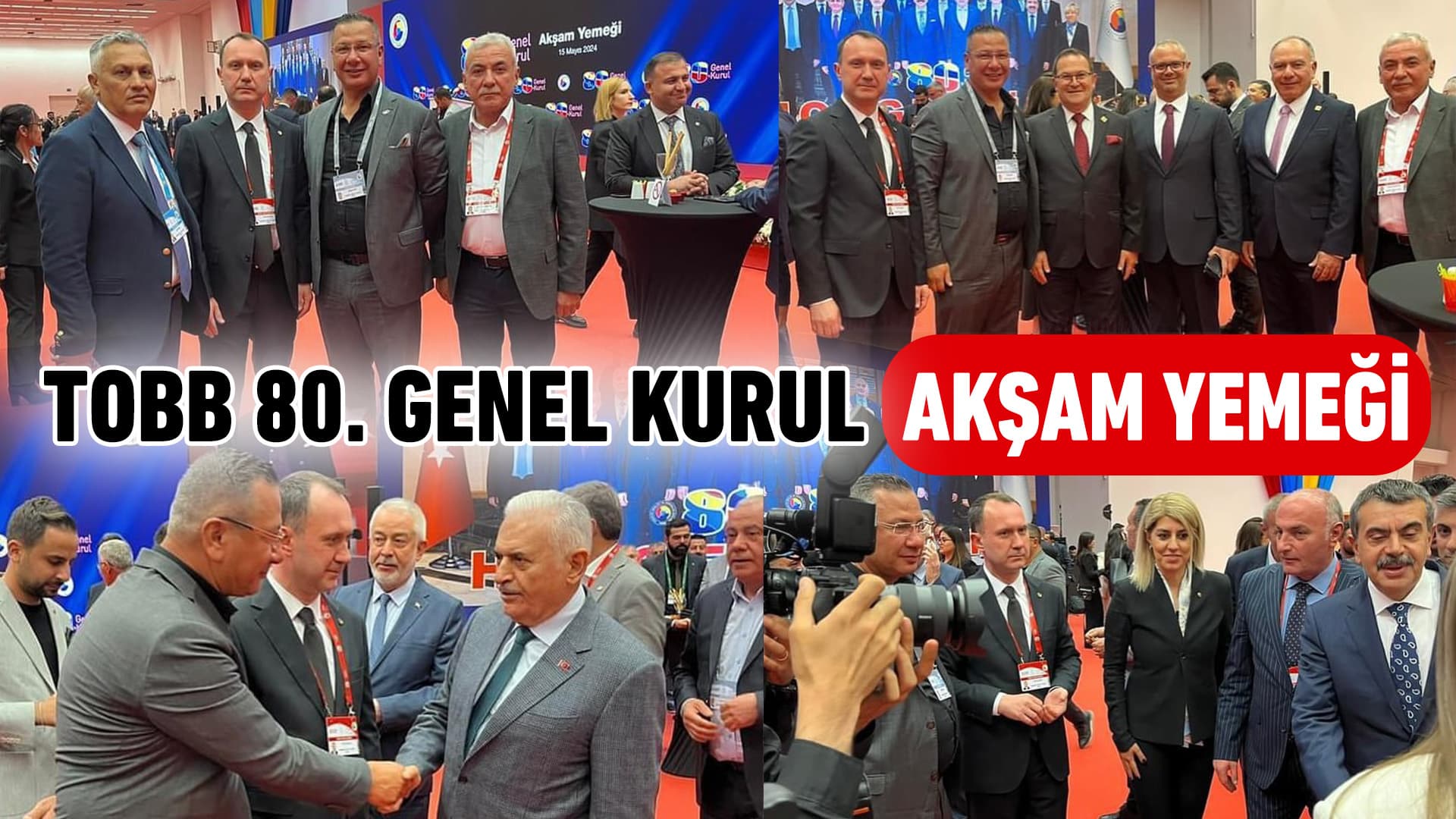 TOBB 80. Genel Kurulu Akşam Yemeği