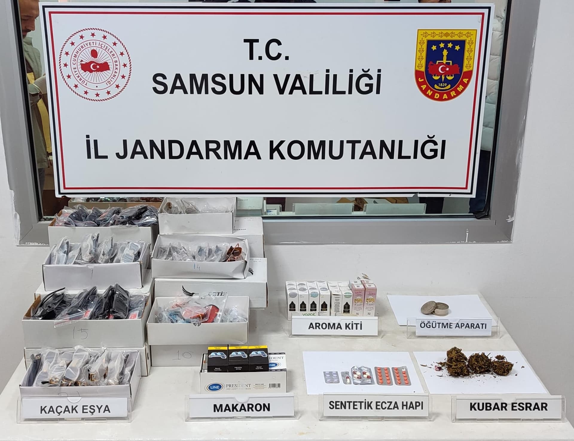 Çarşamba'da uyuşturucu operasyonunda 1 kişi gözaltına alındı