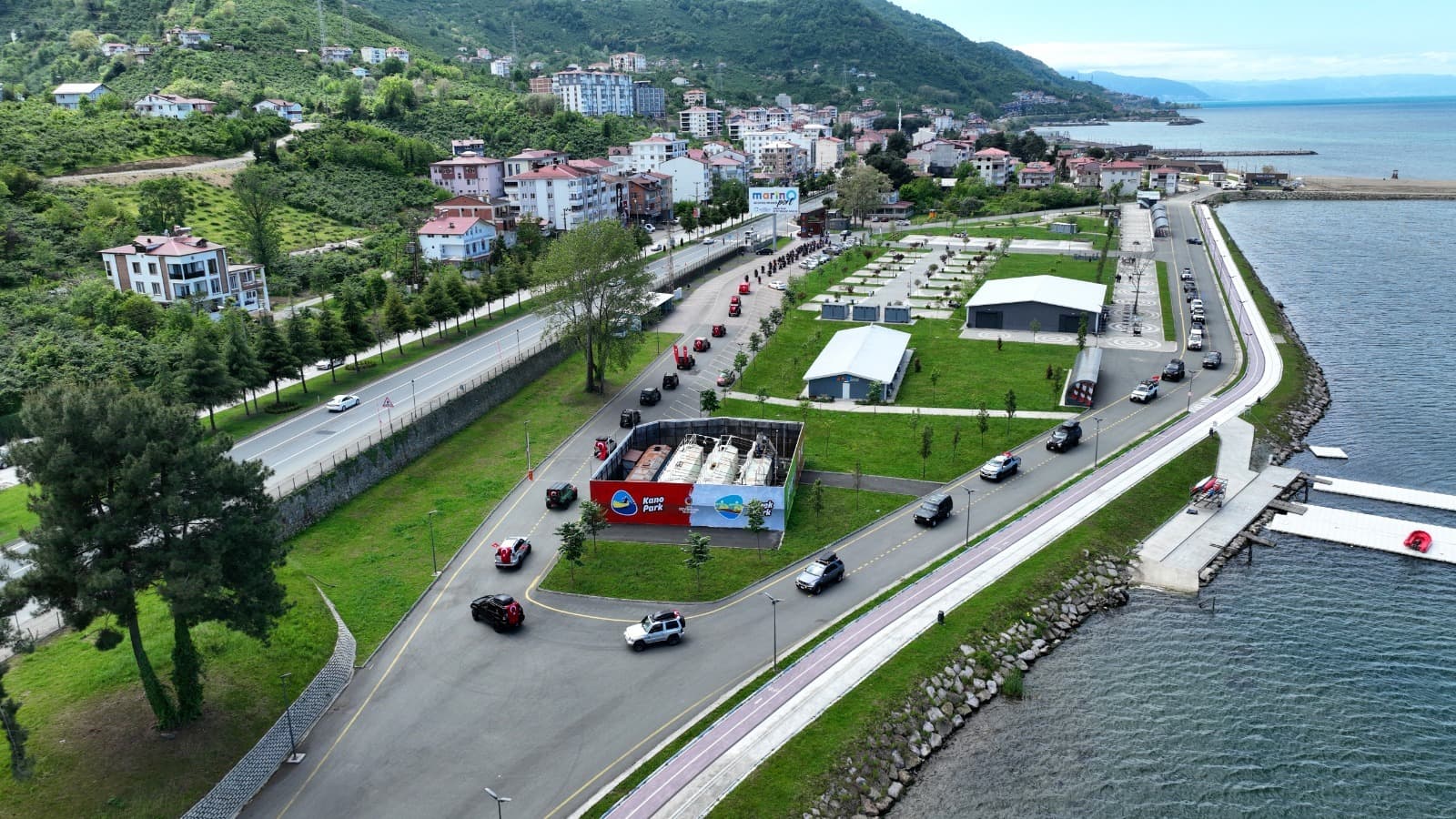 Ordu'da 19 Mayıs Atatürk'ü Anma, Gençlik ve Spor Bayramı konvoyla kutlandı