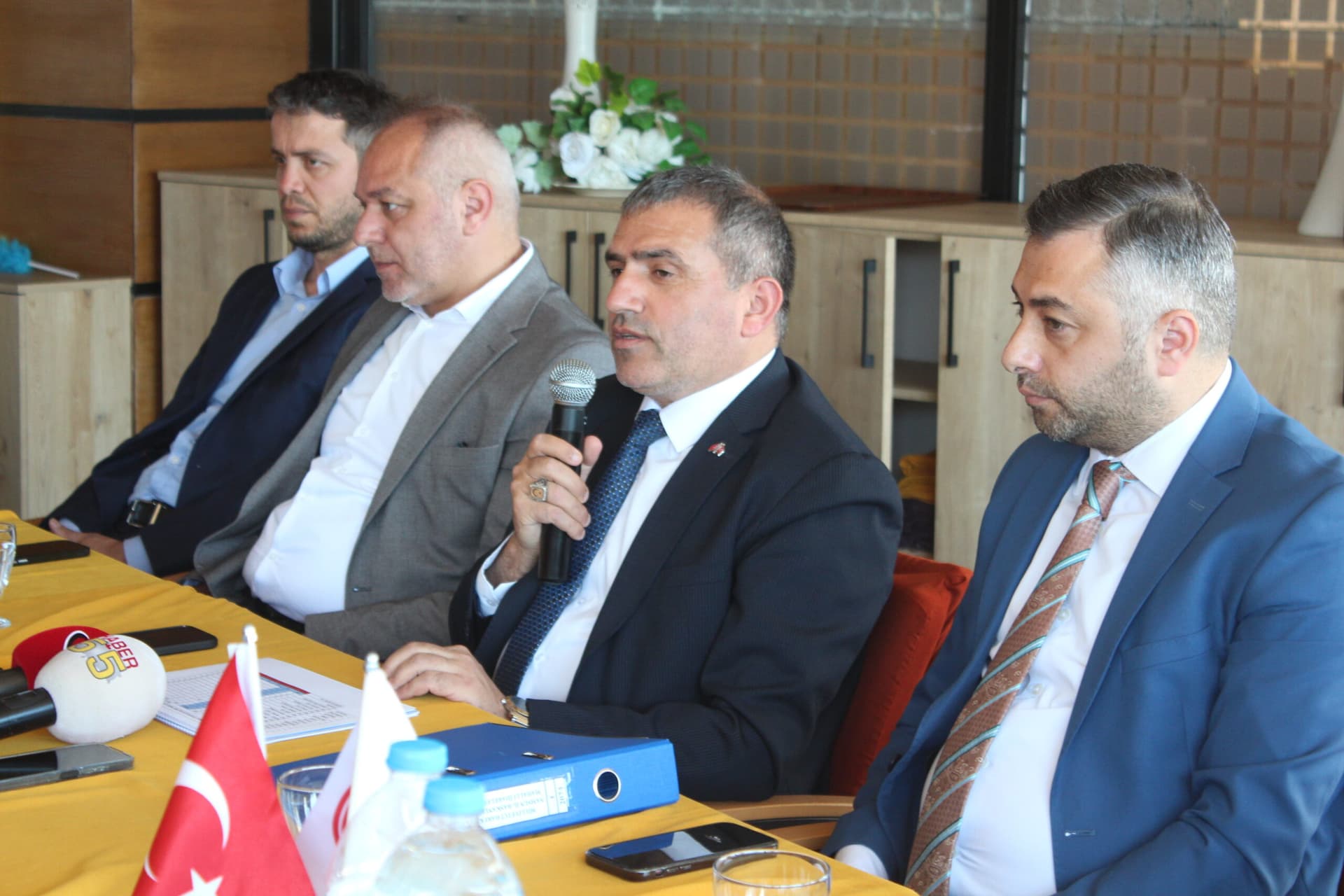 MHP Samsun İl Başkanı Mucur, basın mensuplarıyla buluştu