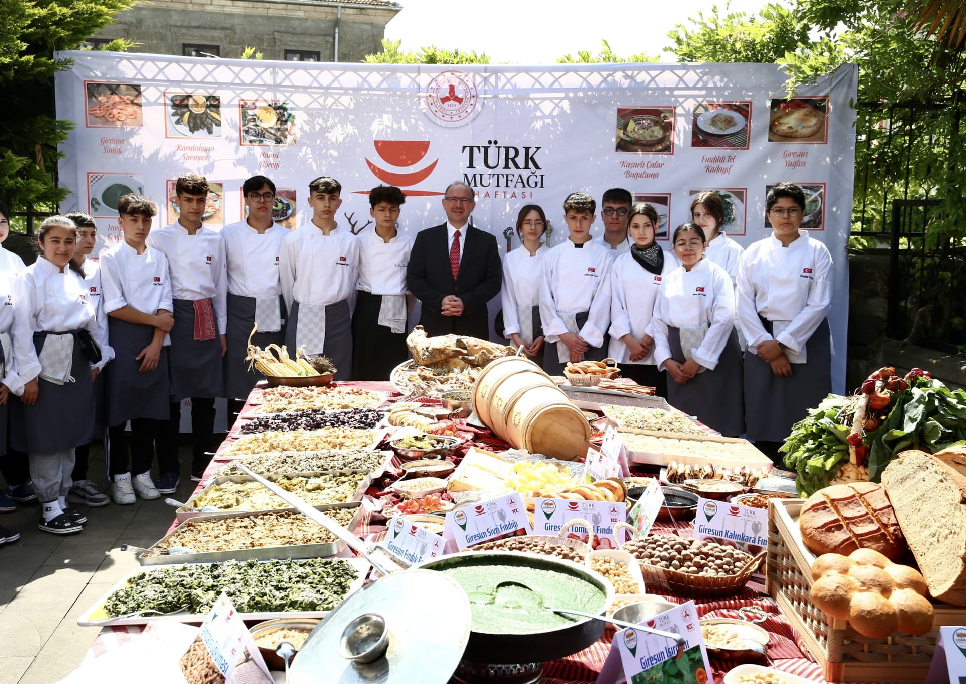 Giresun'un yöresel lezzetleri "Türk Mutfağı Haftası"nda tanıtıldı