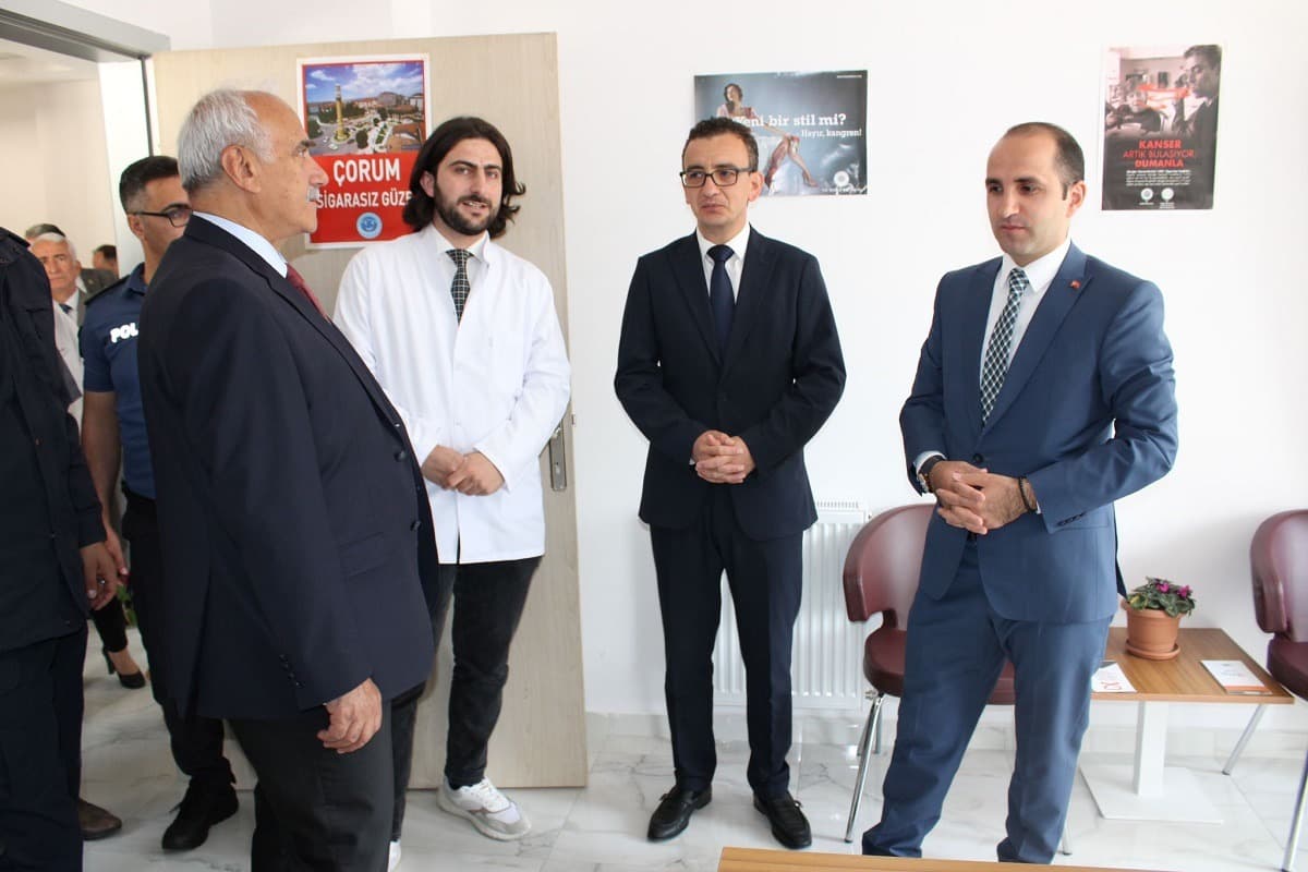 İskilip'te sigara bıraktırma polikliniği açıldı