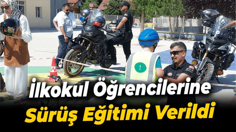 Karabük'te ilkokul öğrencilerine ATV ve motosiklet sürüş eğitimi