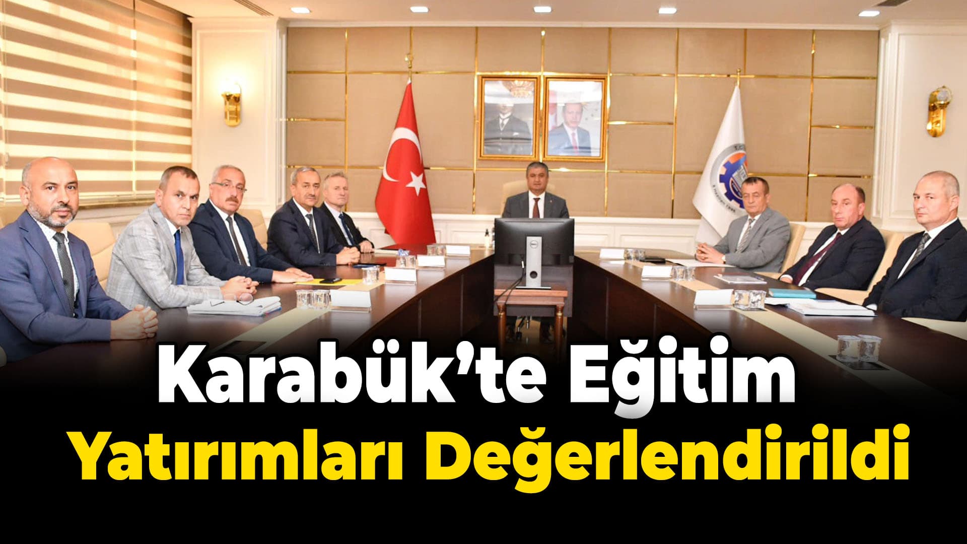 Milli Eğitim Yatırımları Değerlendirildi