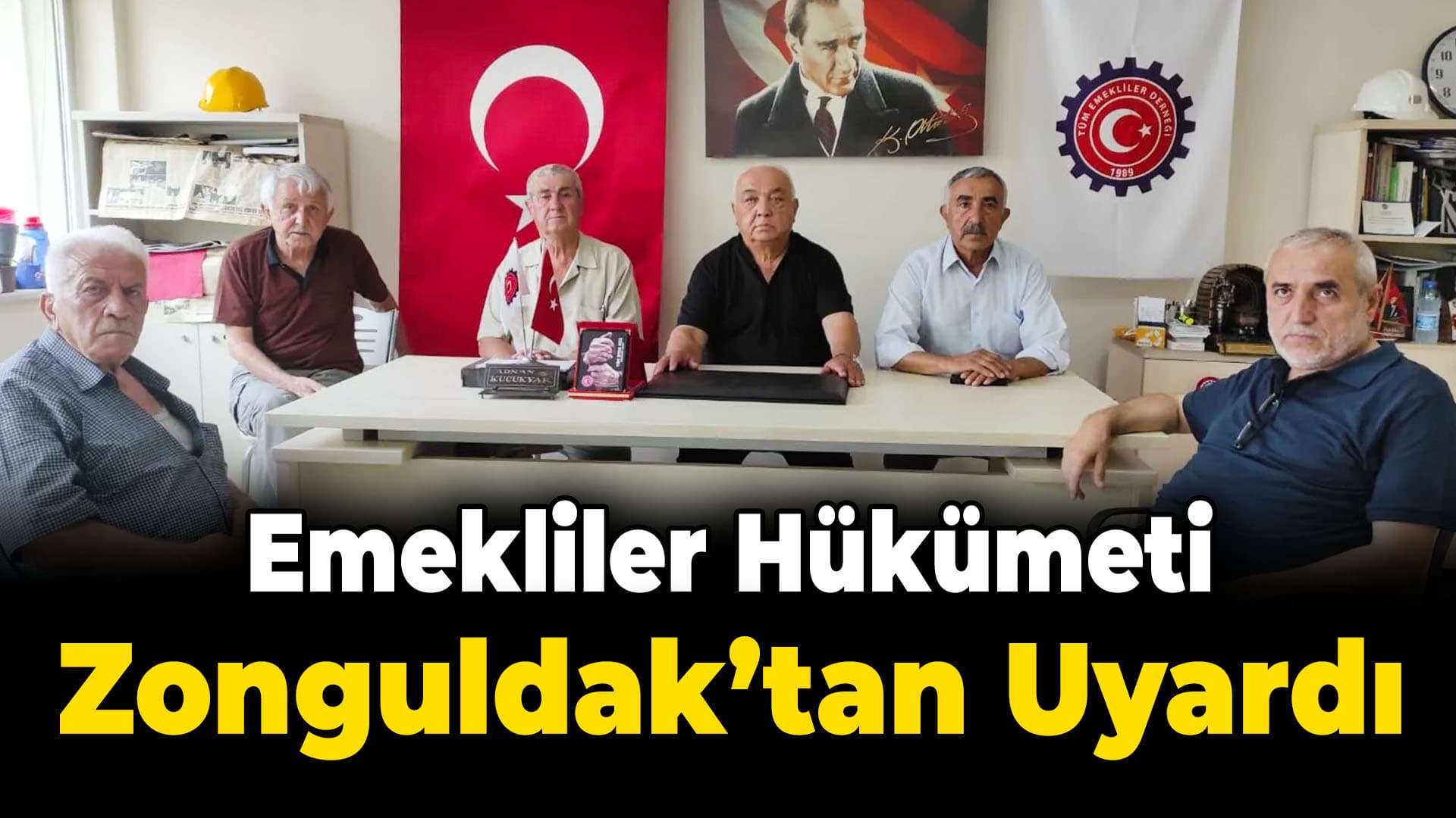 Emekliler hükümeti Zonguldak’tan uyardı