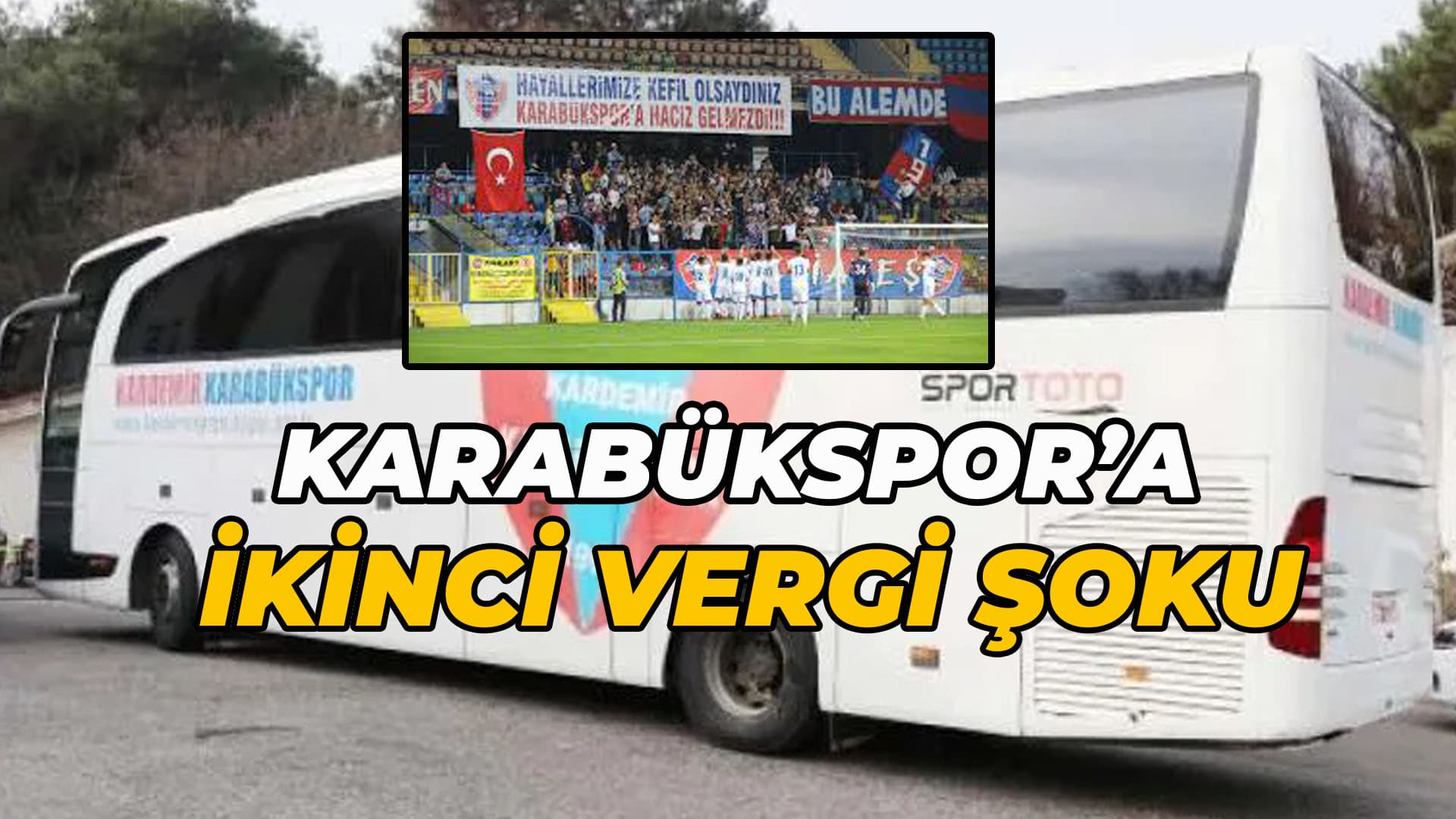 Karabükspor'da Vergi Dairesi'nden İkinci Şok Dalga