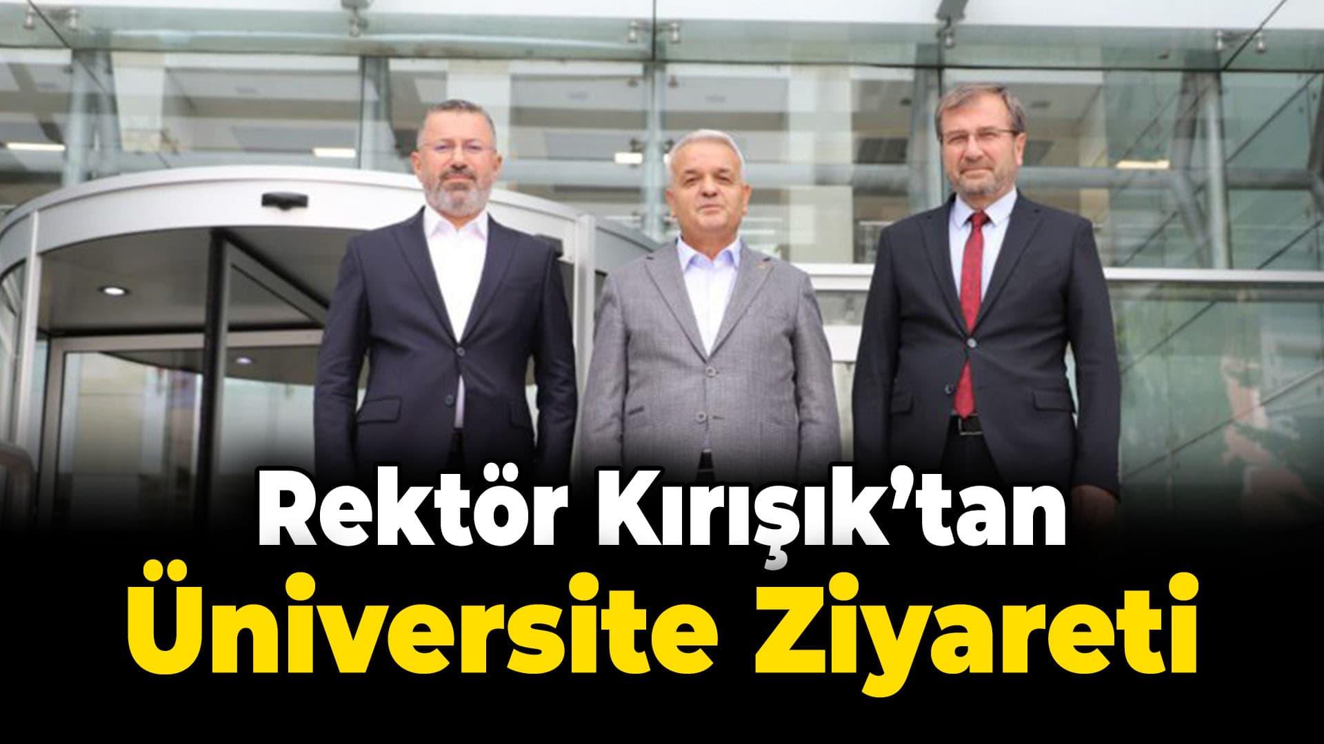 Rektör Kırışık’tan Ekonomi ve Teknoloji Üniversitesine Ziyaret