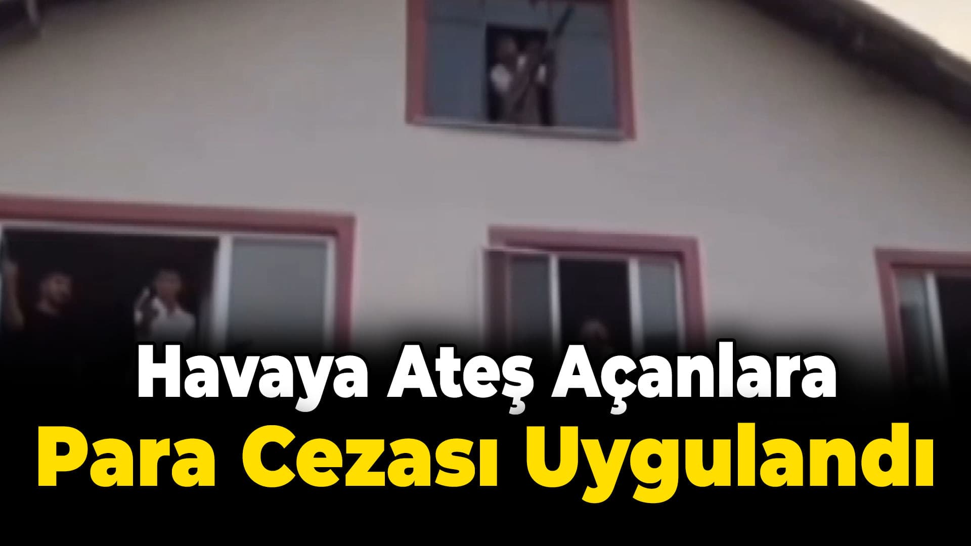 Karabük'te düğünde havaya ateş açan 6 kişiye para cezası verildi