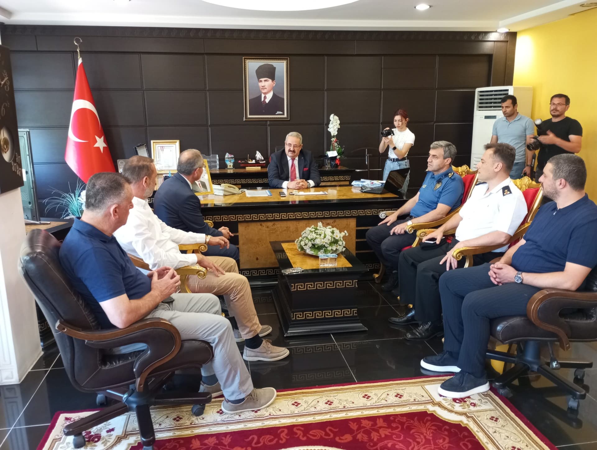 Çarşamba Kaymakamı Mehmet Kamil Sağlam göreve başladı