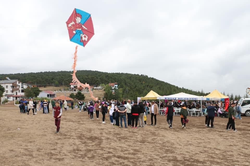 Niksar'da uçurtma şenliği düzenlendi