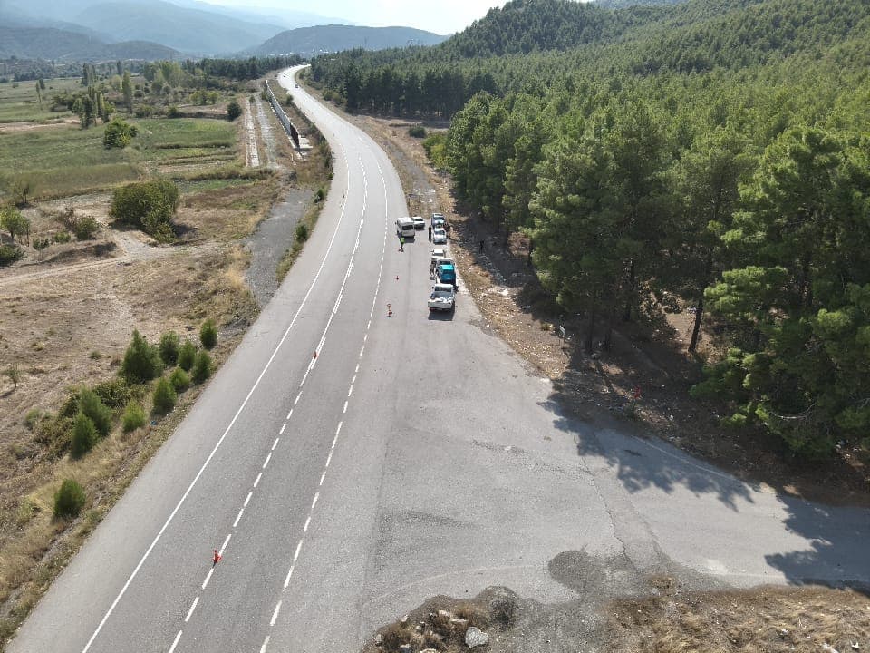 Kargı'da jandarma ekipleri dron destekli trafik denetimi yaptı