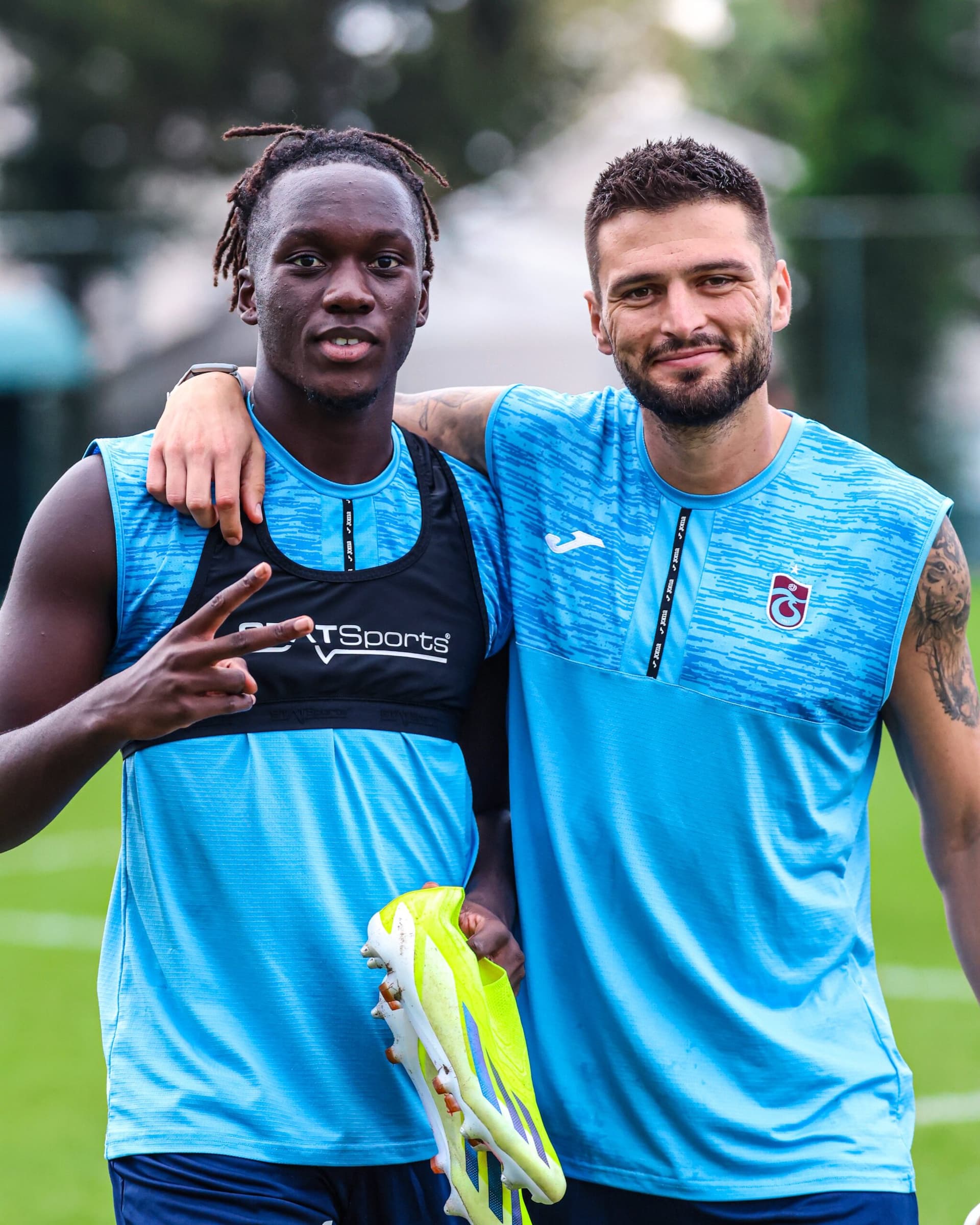 Trabzonspor, Beşiktaş maçının hazırlıklarını sürdürdü
