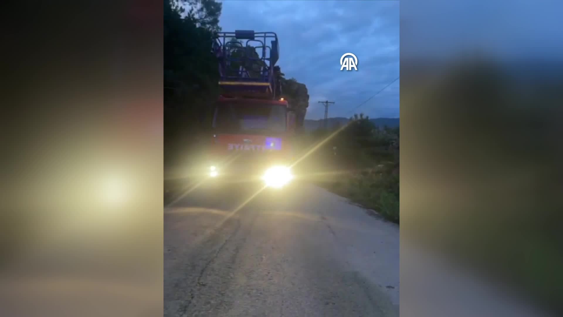 Artvin'de traktörün uçuruma devrildiği kazada 1 kişi yaralandı