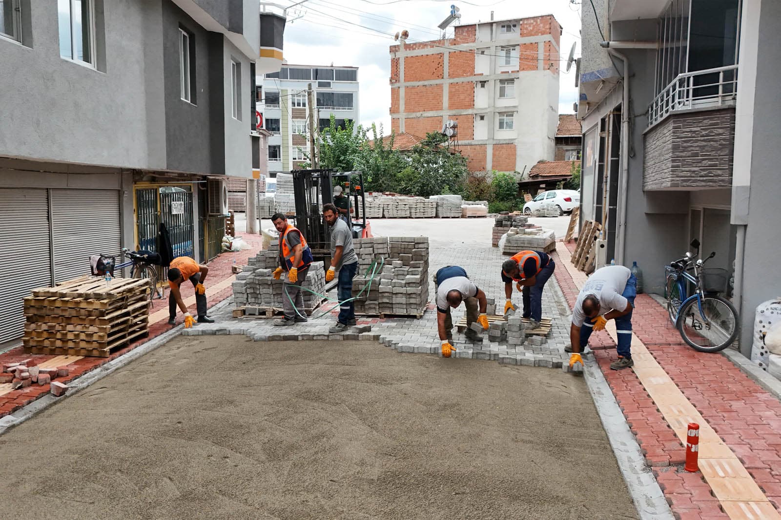 Bafra Belediye Başkanı Hamit Kılıç ilçedeki altyapı çalışmalarını değerlendirdi