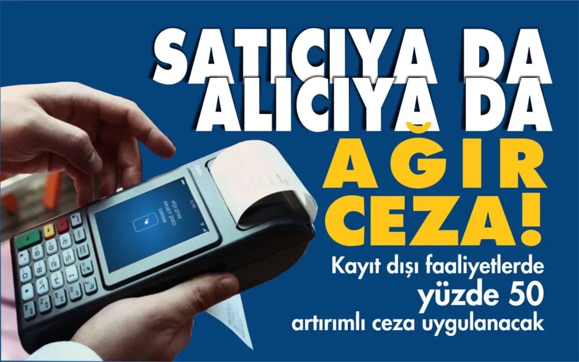 Satıcıya da alıcıya ceza geliyor!