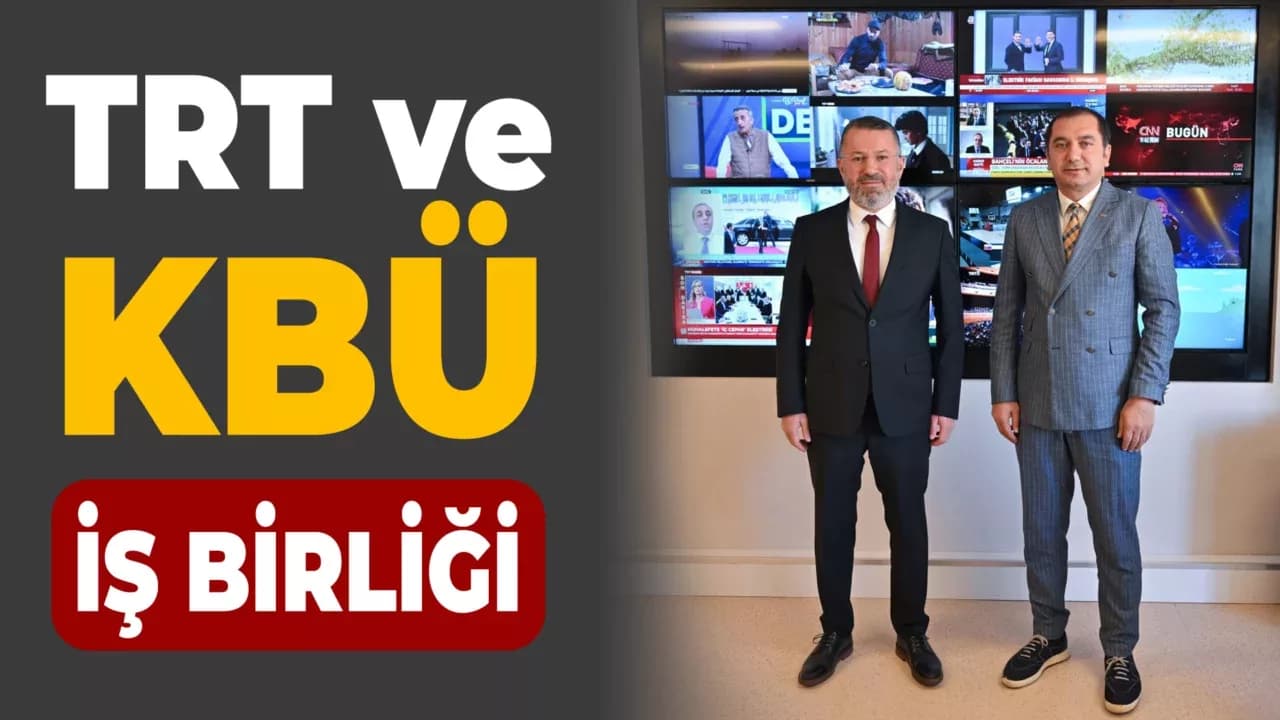 Rektör Kırışık TRT Genel Sekreteri Keleş’i Ziyaret Etti