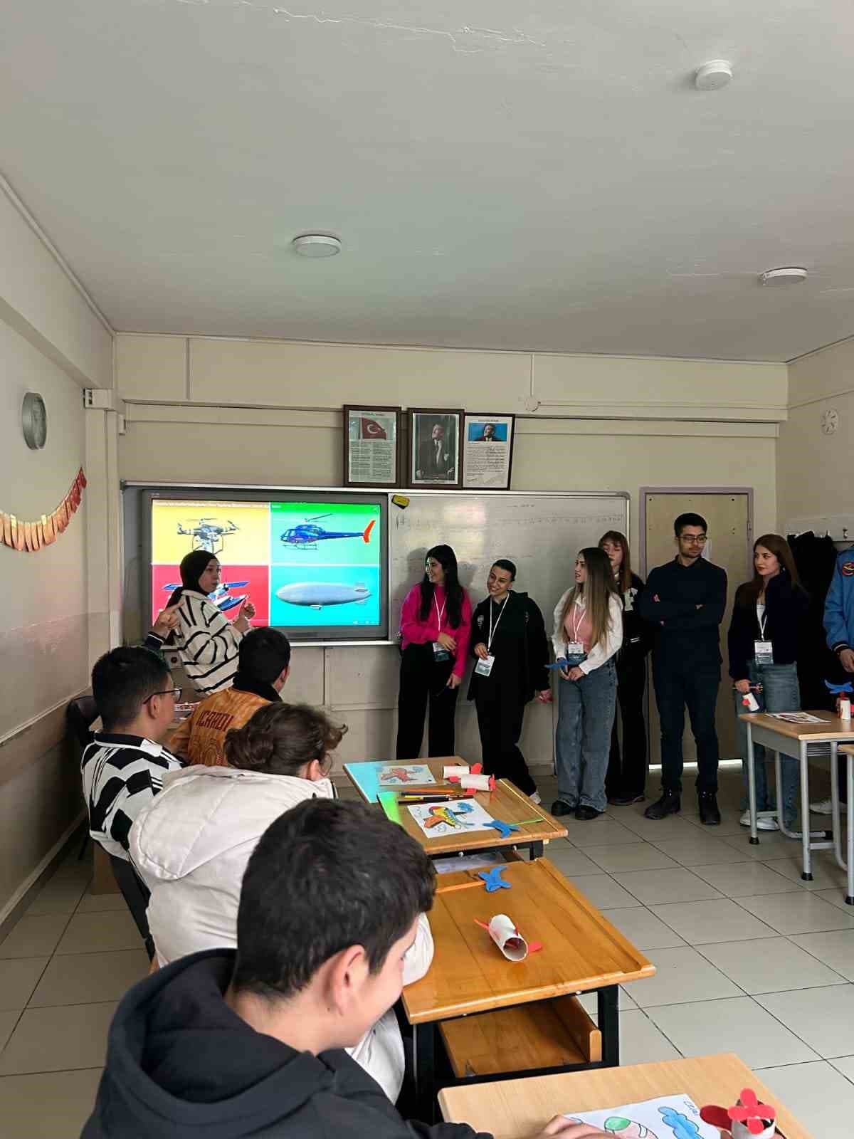 Üniversite öğrencilerinden özel bireyler için manalı proje