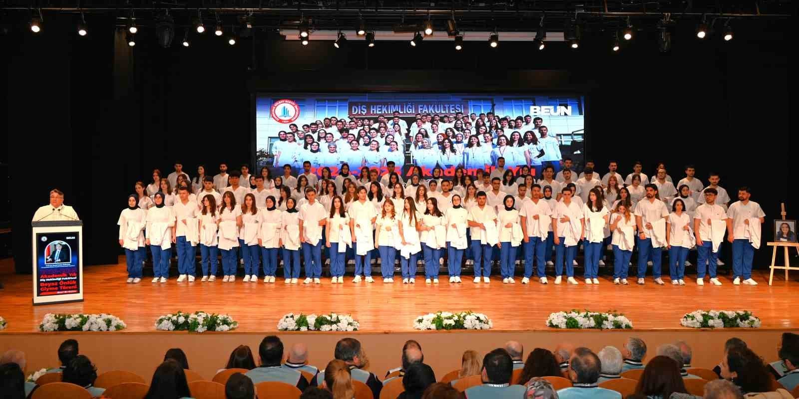 BEUN’de beyaz önlük giyme merasimi gerçekleştirildi