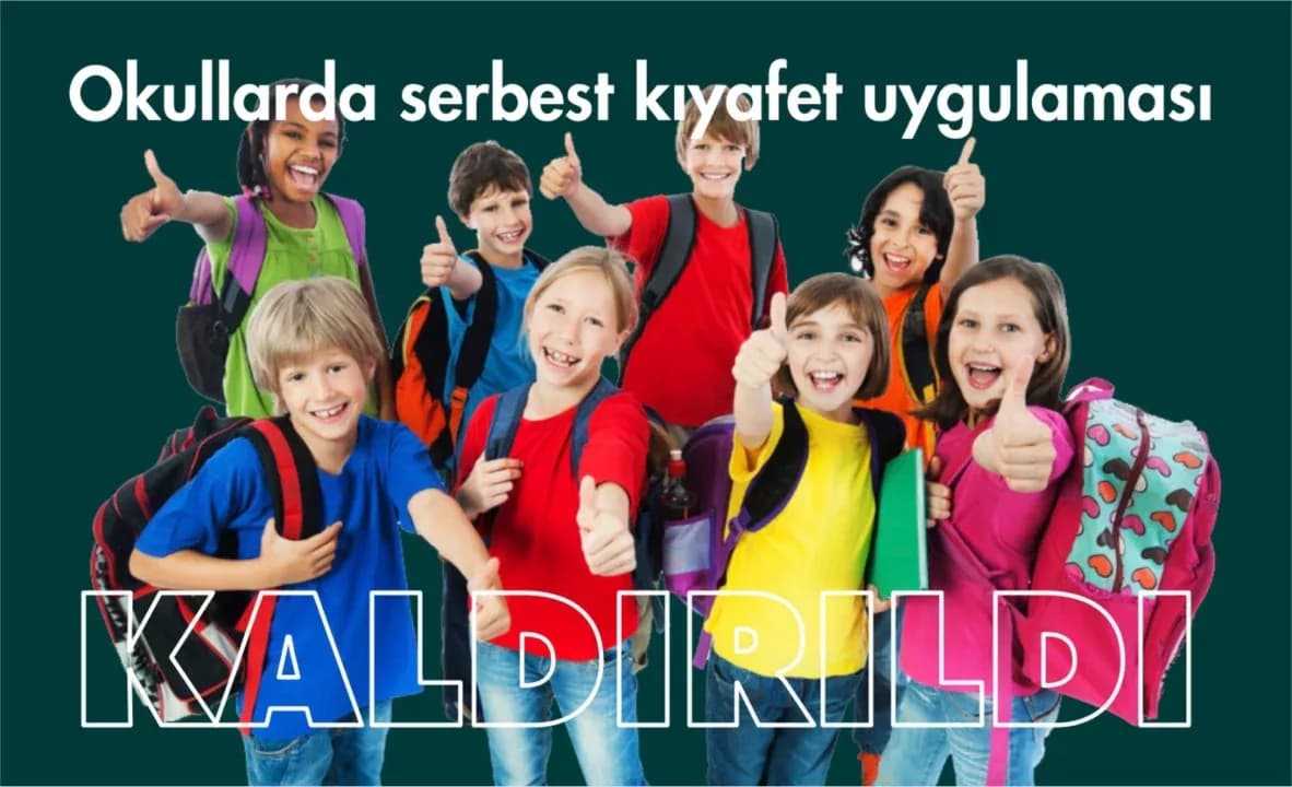 Yönetmelikte Değişiklik: Okullarda Serbest Kıyafet Uygulaması Kaldırıldı